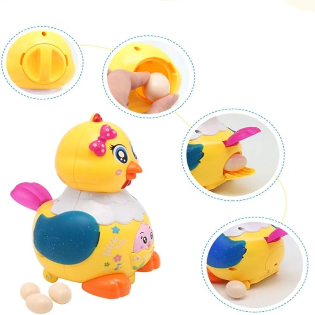 Egg-ceptional Chick: Interactive Musical Egg-Laying Toy