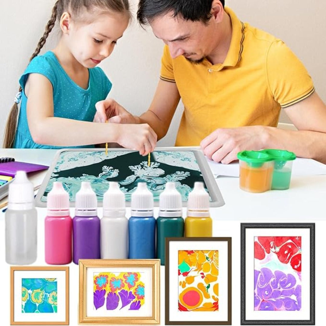 Water Marbling Paint Art Kit