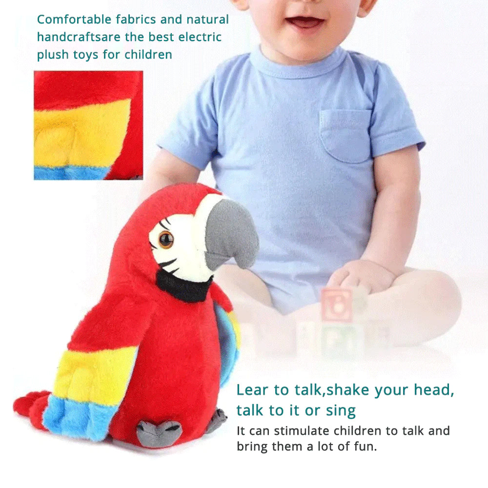 Polly Talk: Interactive Learning Parrot Plush