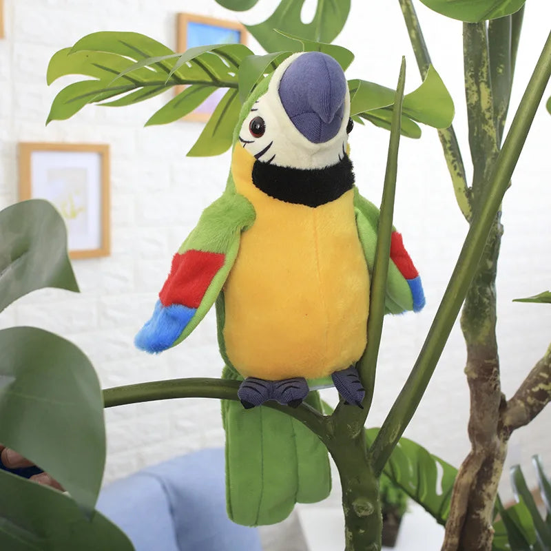 Polly Talk: Interactive Learning Parrot Plush