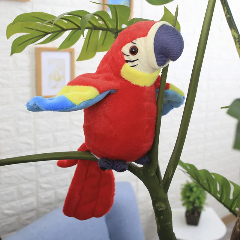 Polly Talk: Interactive Learning Parrot Plush