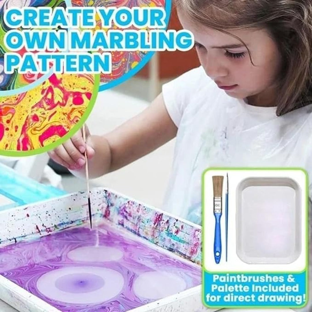 Kid Marble Painting Kit