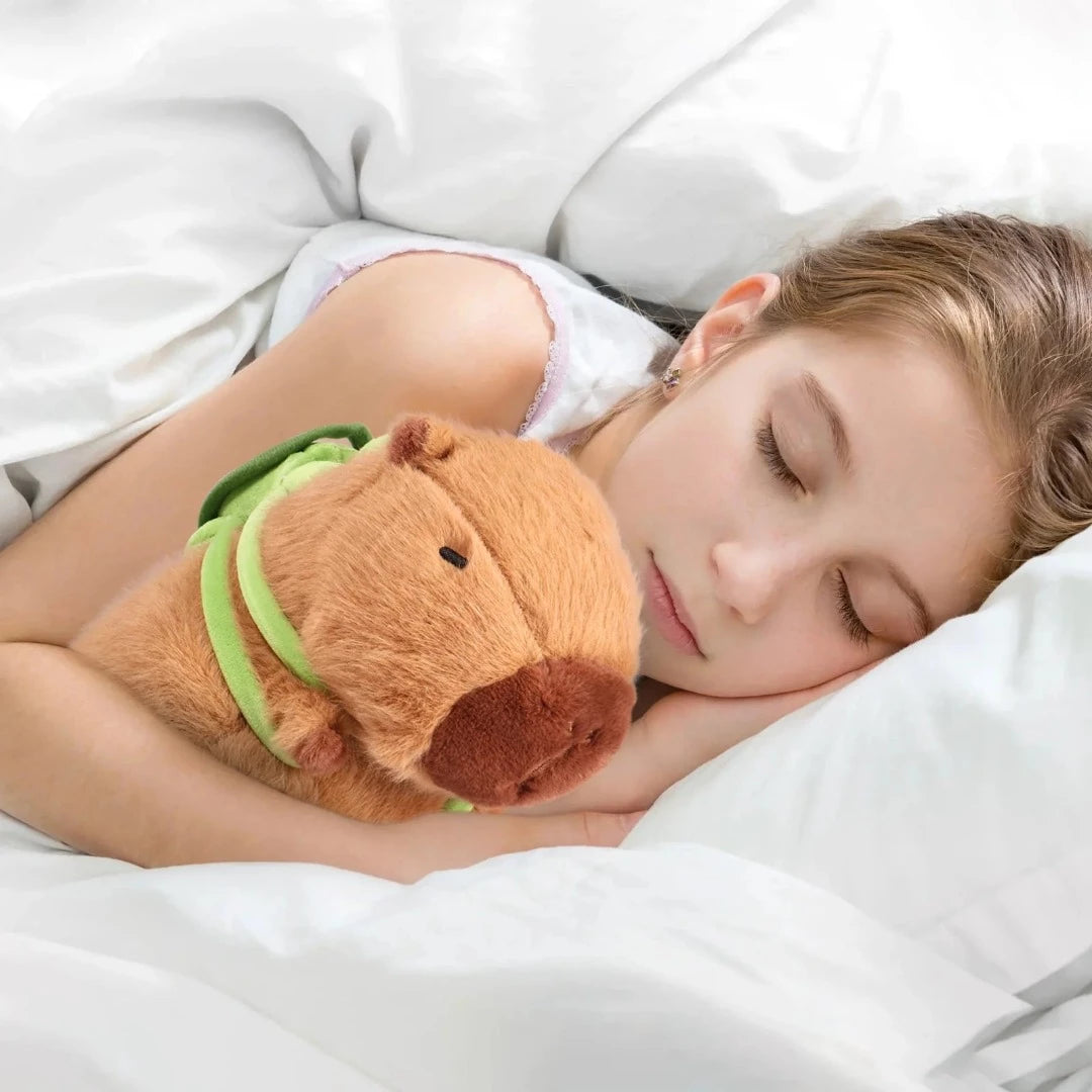 Cuddle Capy Plush with Turtle Backpack