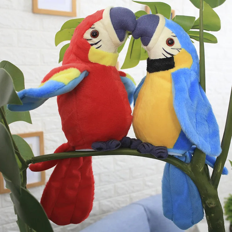 Polly Talk: Interactive Learning Parrot Plush