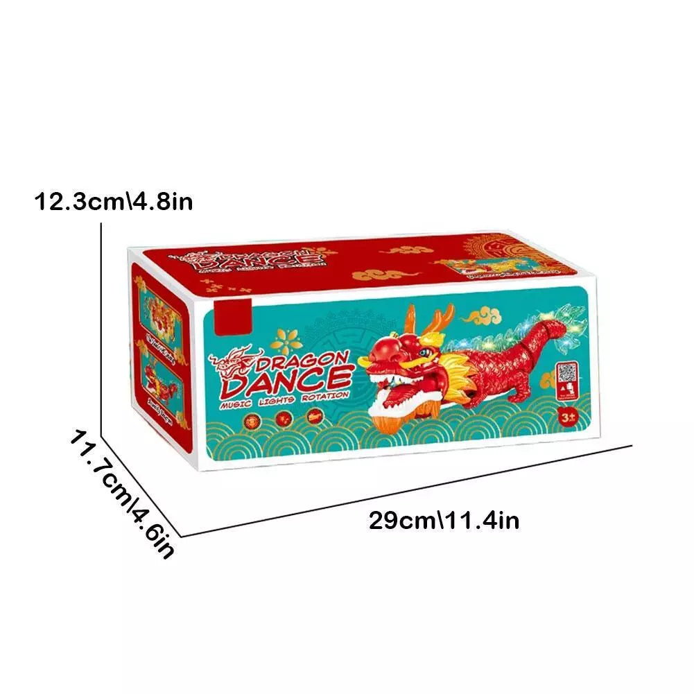 Electric Dancing Chinese Dragon Toys  (Multicolor)