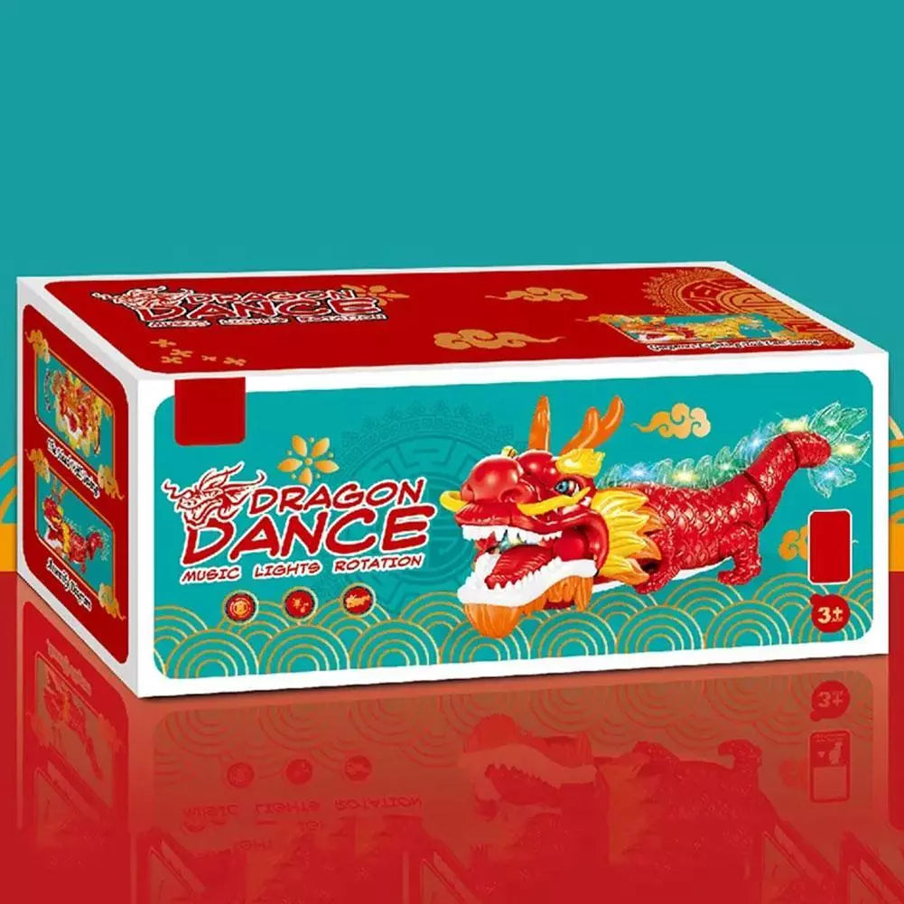 Electric Dancing Chinese Dragon Toys  (Multicolor)