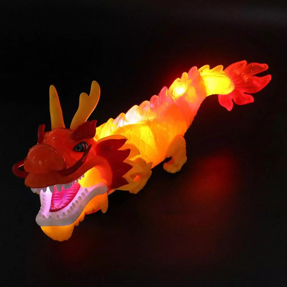 Electric Dancing Chinese Dragon Toys  (Multicolor)