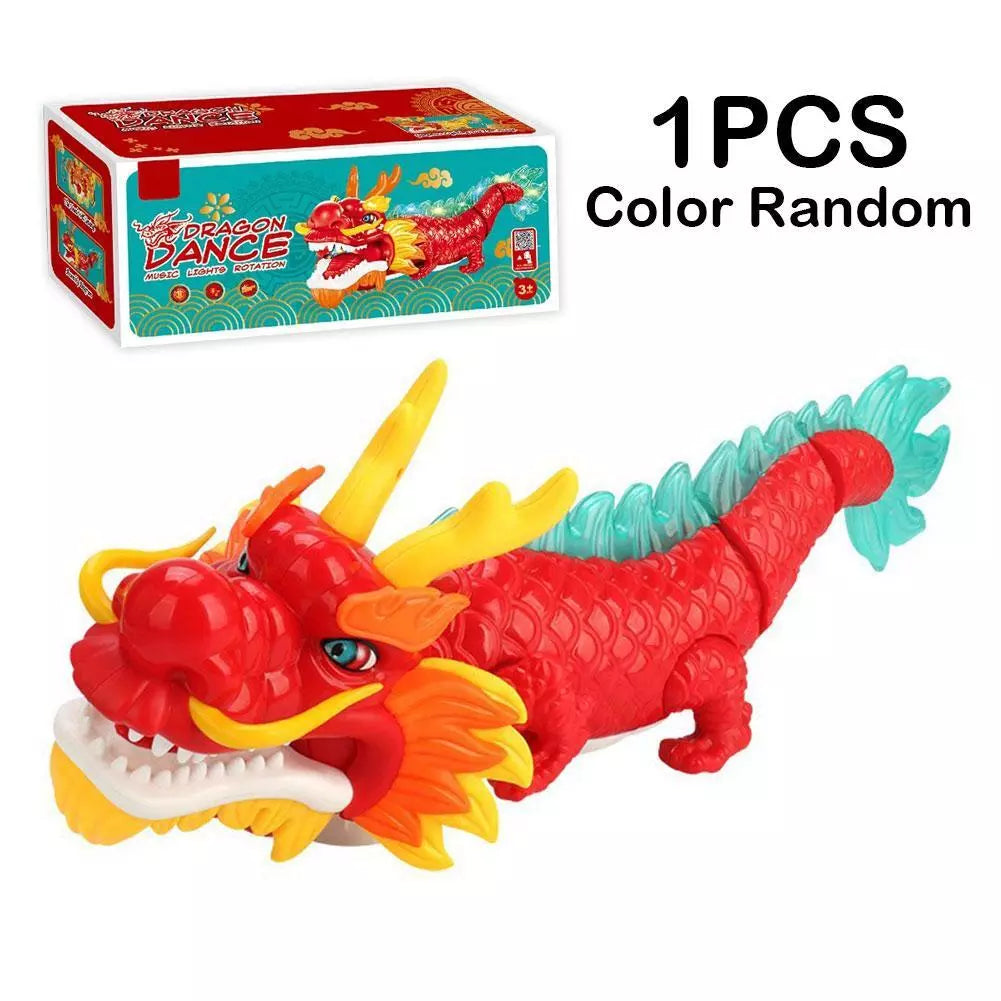 Electric Dancing Chinese Dragon Toys  (Multicolor)