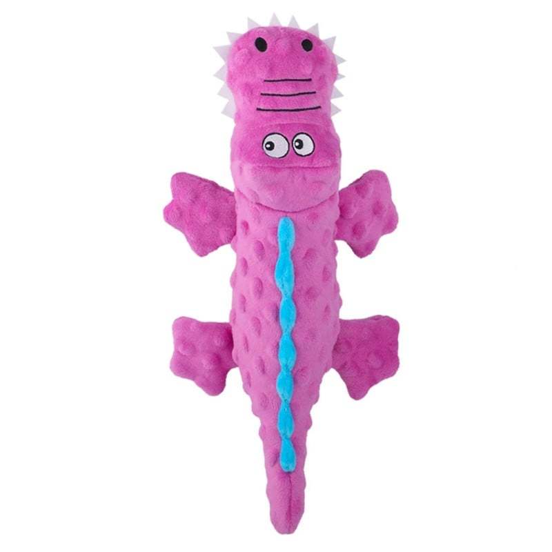 Indestructible Squeaky Plush Toy (Multicolor)