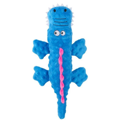 Indestructible Squeaky Plush Toy (Multicolor)