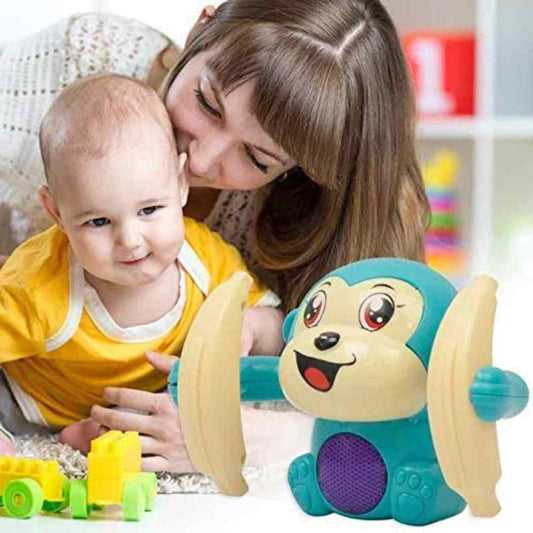 Rolling Banana Monkey Toys With Voice/Touch Sensor On Dancing Monkey Toy