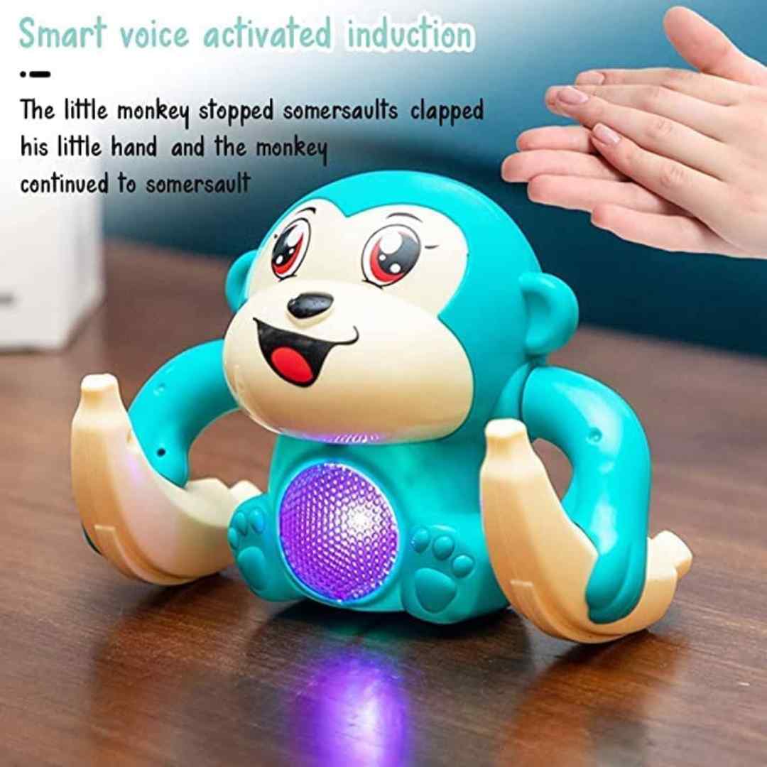 Rolling Banana Monkey Toys With Voice/Touch Sensor On Dancing Monkey Toy