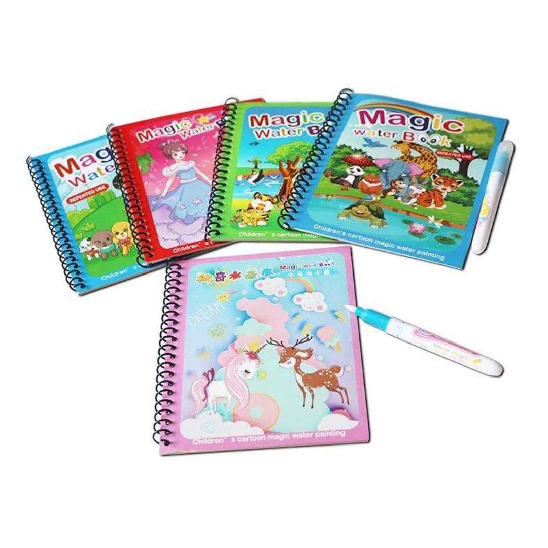 Magical Water Drawing Books for Children