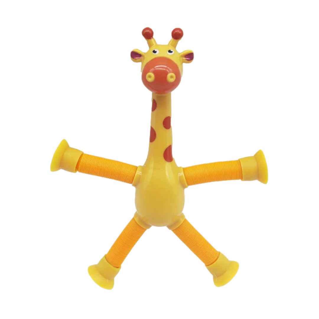 Giraffe Trio Telescopic Suction Toy (3 Pieces)