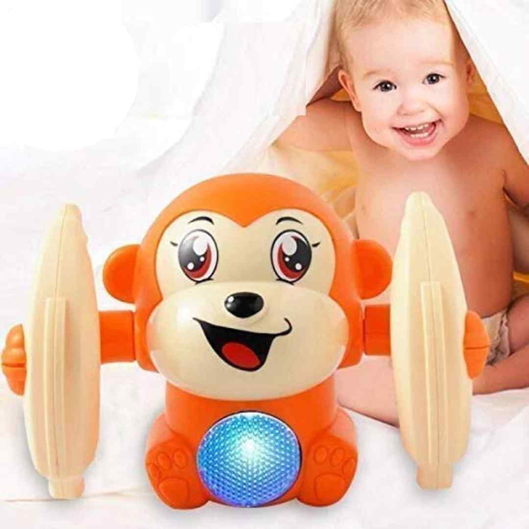 Rolling Banana Monkey Toys With Voice/Touch Sensor On Dancing Monkey Toy