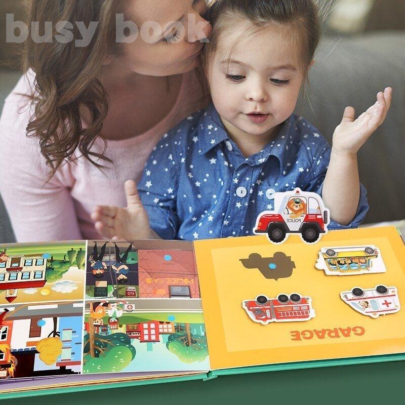 Montessori Busy Book for Kids to Develop Learning Skills - HelloKidology