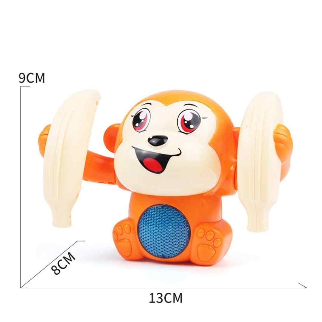 Rolling Banana Monkey Toys With Voice/Touch Sensor On Dancing Monkey Toy