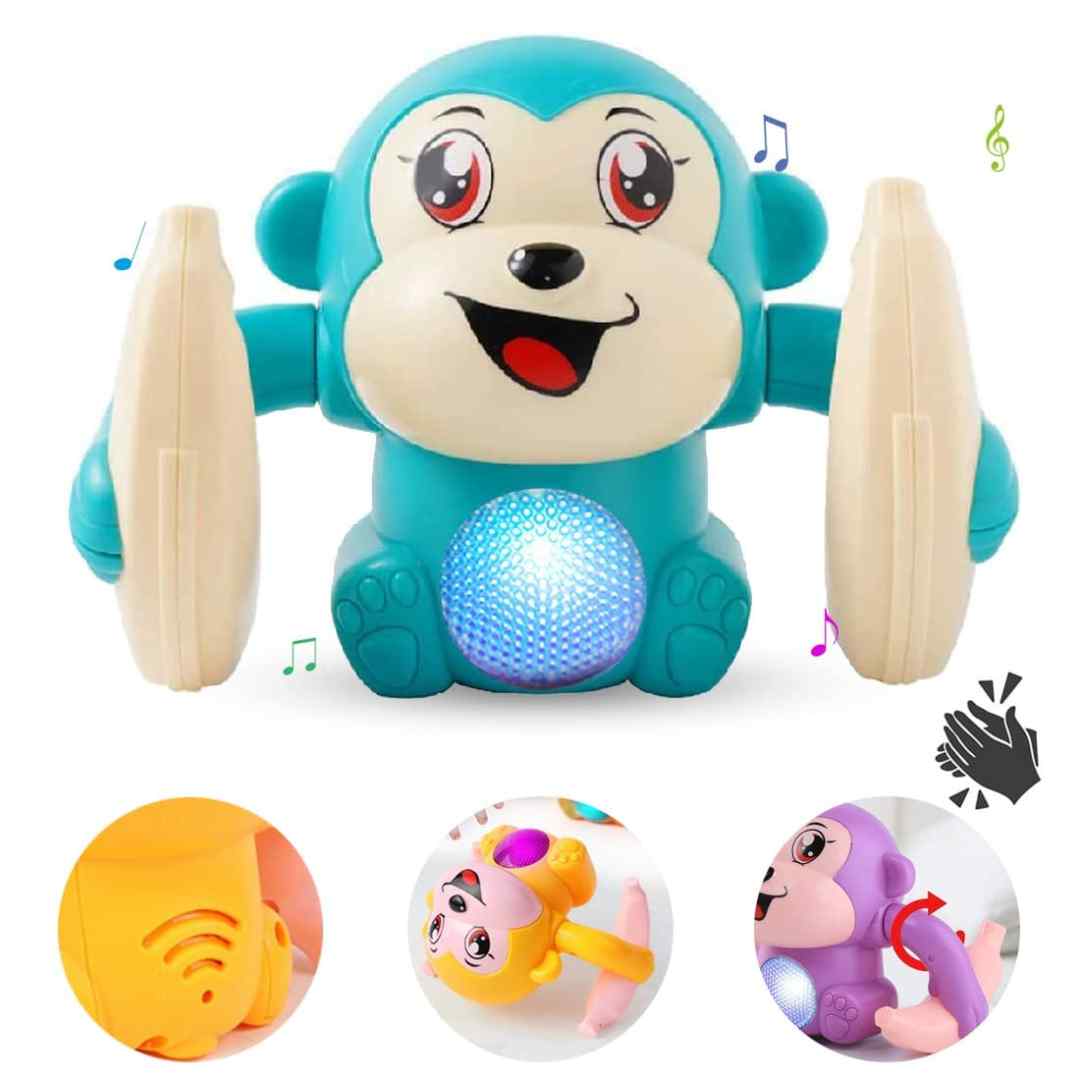 Rolling Banana Monkey Toys With Voice/Touch Sensor On Dancing Monkey Toy