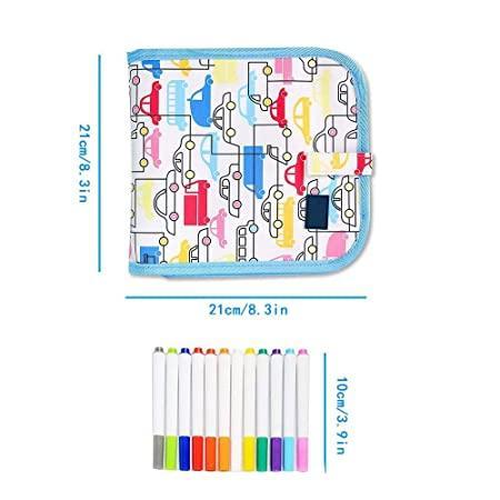 Erasable Doodle Book with 4 marker pens