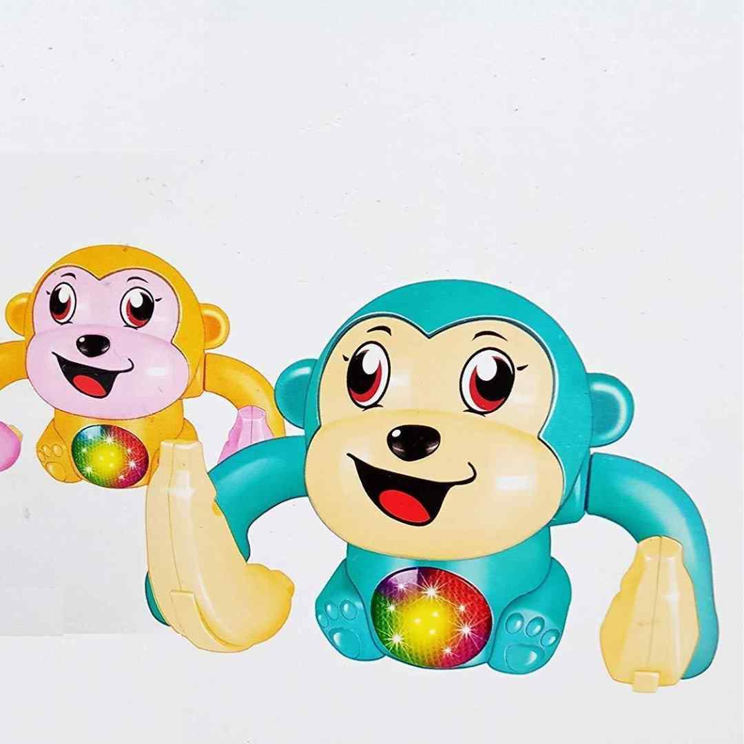 Rolling Banana Monkey Toys With Voice/Touch Sensor On Dancing Monkey Toy