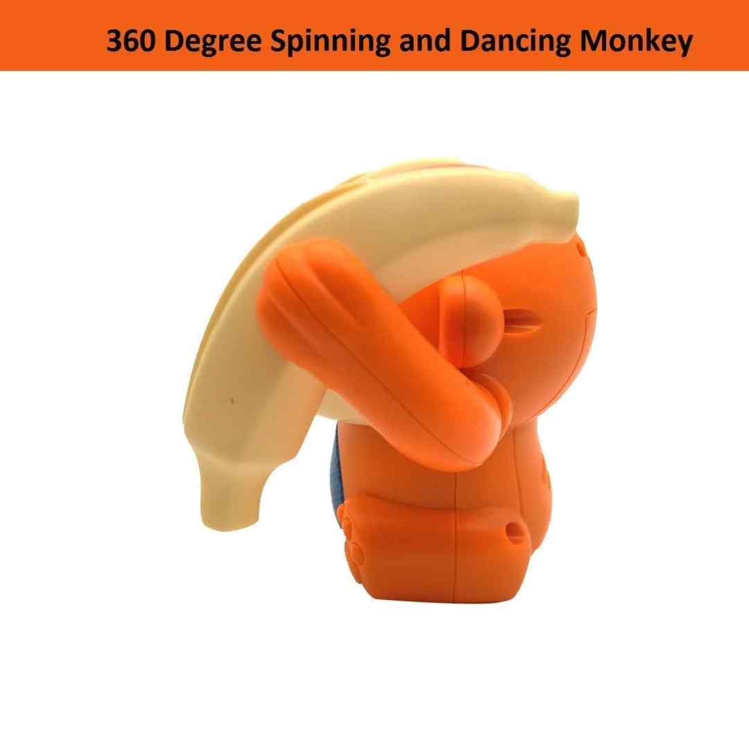 Rolling Banana Monkey Toys With Voice/Touch Sensor On Dancing Monkey Toy