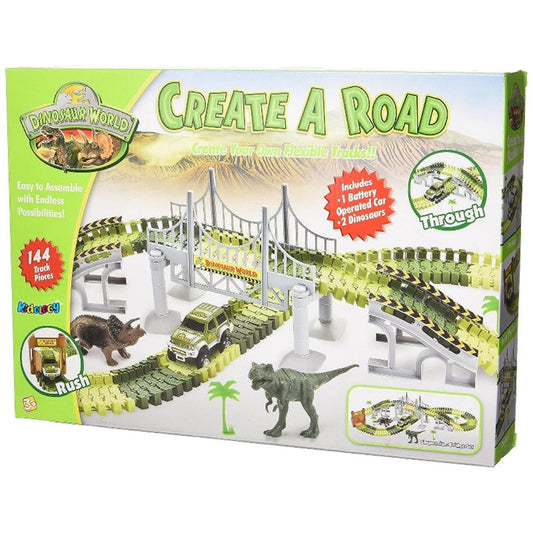 Ultimate Dinosaur 360 Track Set 142 Pcs