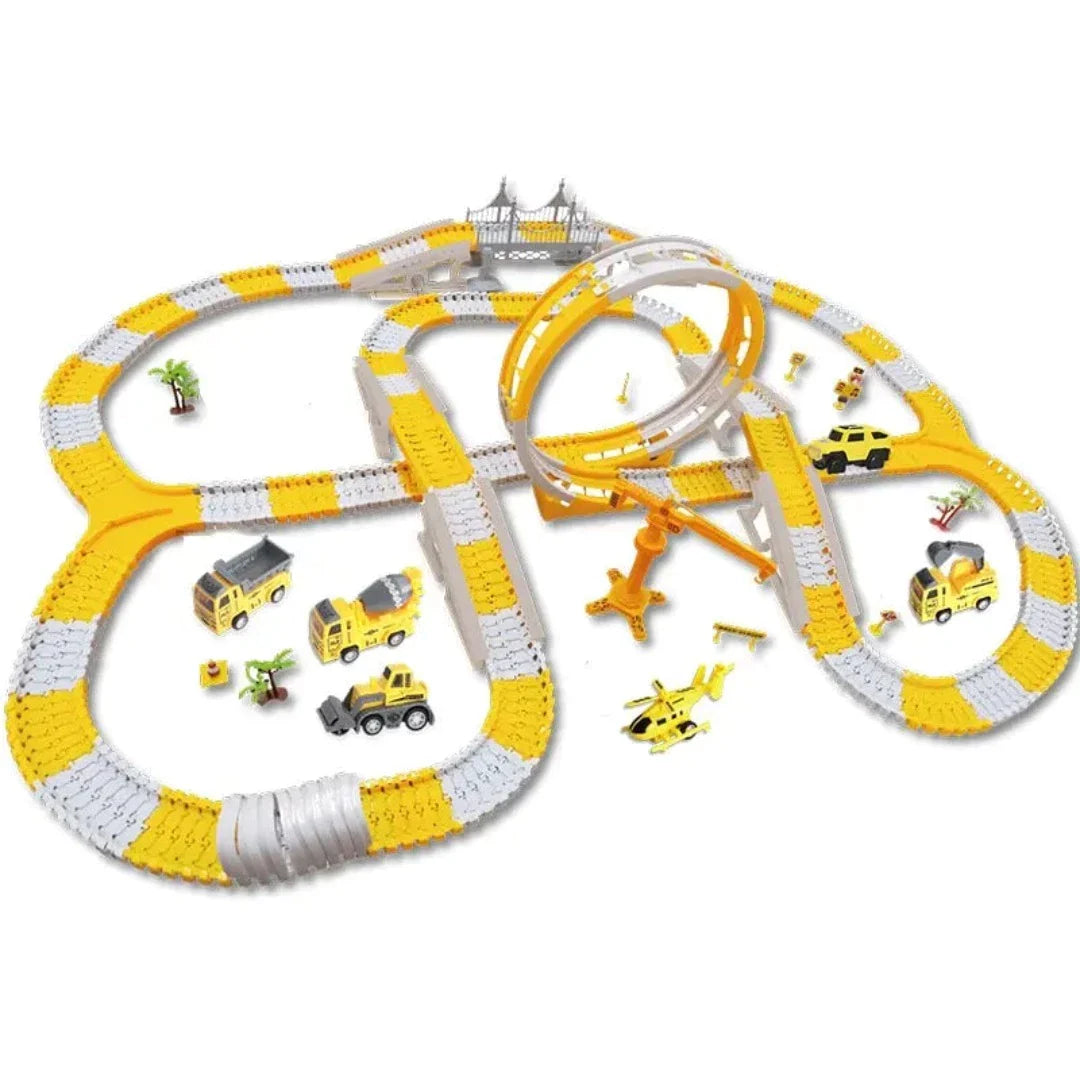 Circuit Racer Adventure: Building Toy Set for Kids