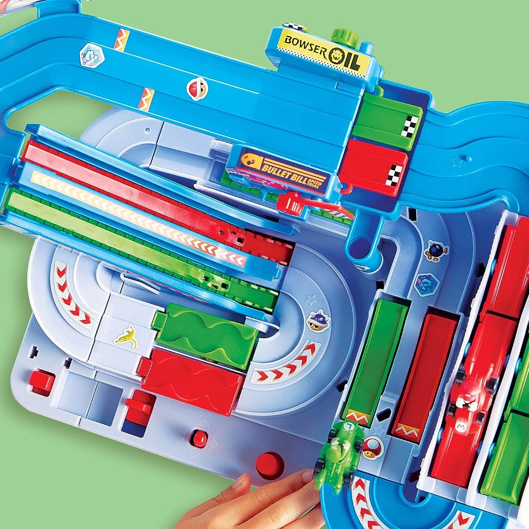 Super Mario Kart Turbo Challenge: Tabletop Racing Action Set