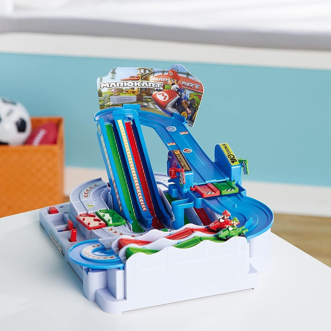 Super Mario Kart Turbo Challenge: Tabletop Racing Action Set