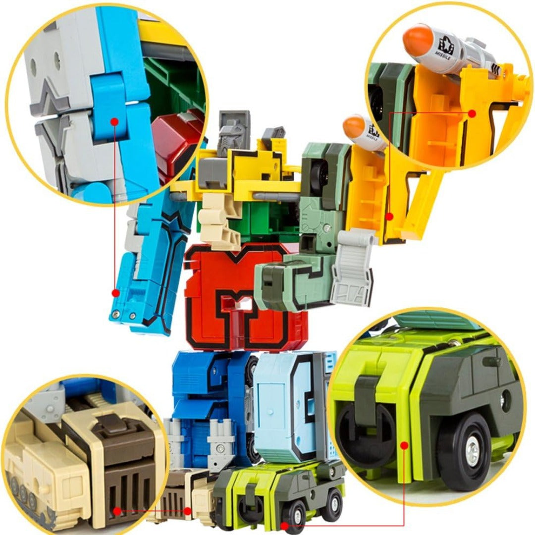 NumberBot Transformers Set