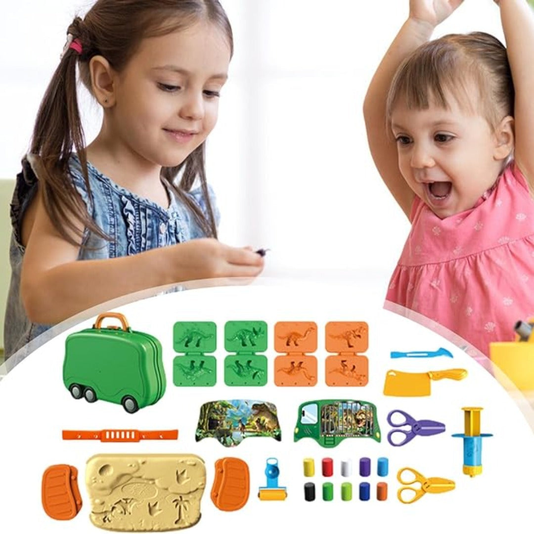 DinoCraft Creativity Suitcase