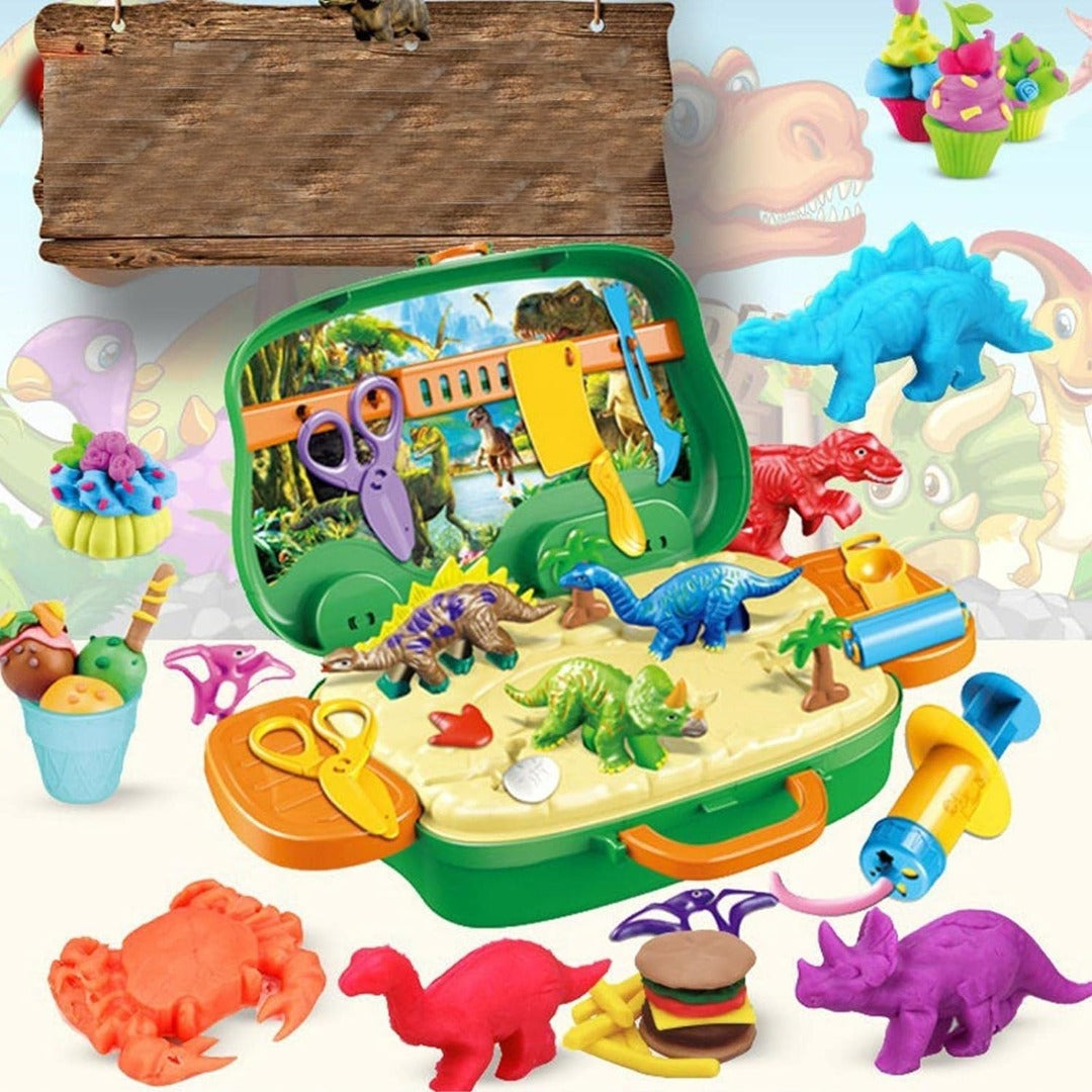 DinoCraft Creativity Suitcase