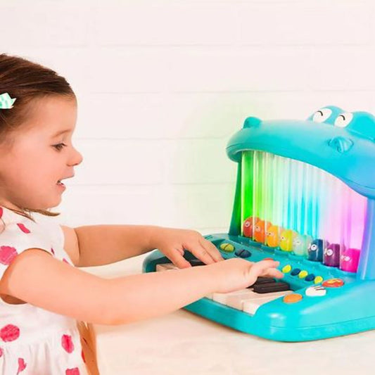 HippoPop Melodic Adventures: Toy Keyboard for Kids