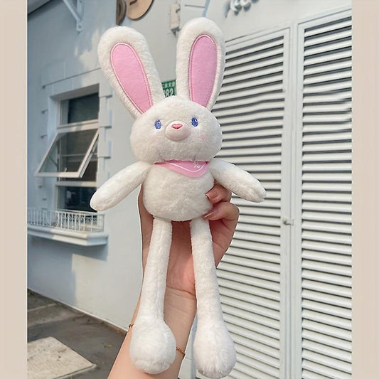 WhimsiHugs: Interactive Pull-Ear Bunny Plush Toy