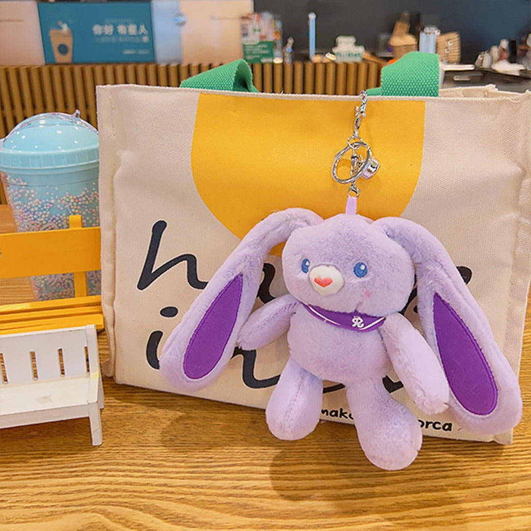 WhimsiHugs: Interactive Pull-Ear Bunny Plush Toy