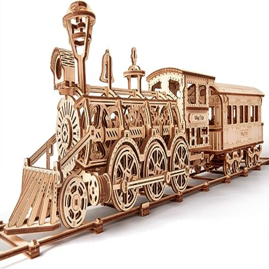 Wooden Wonderland Express: DIY Toy Train Set