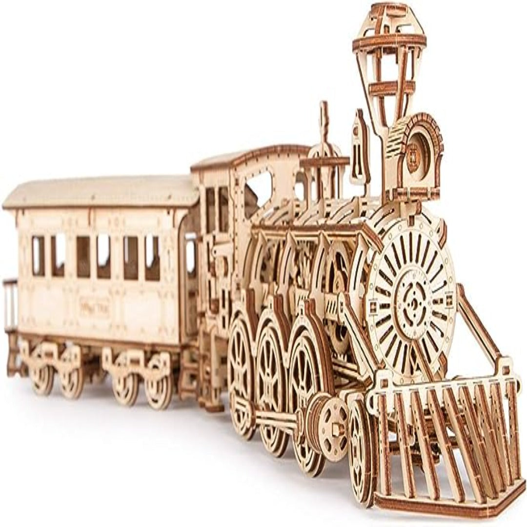 Wooden Wonderland Express: DIY Toy Train Set