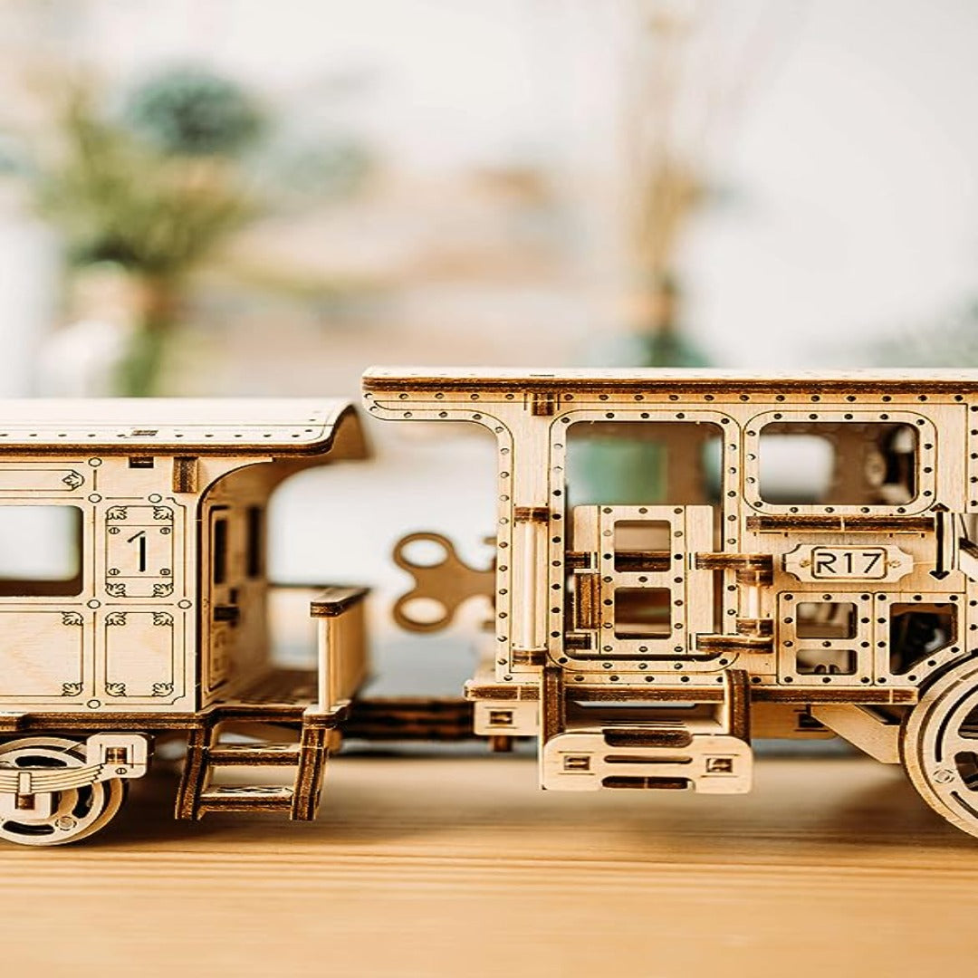 Wooden Wonderland Express: DIY Toy Train Set